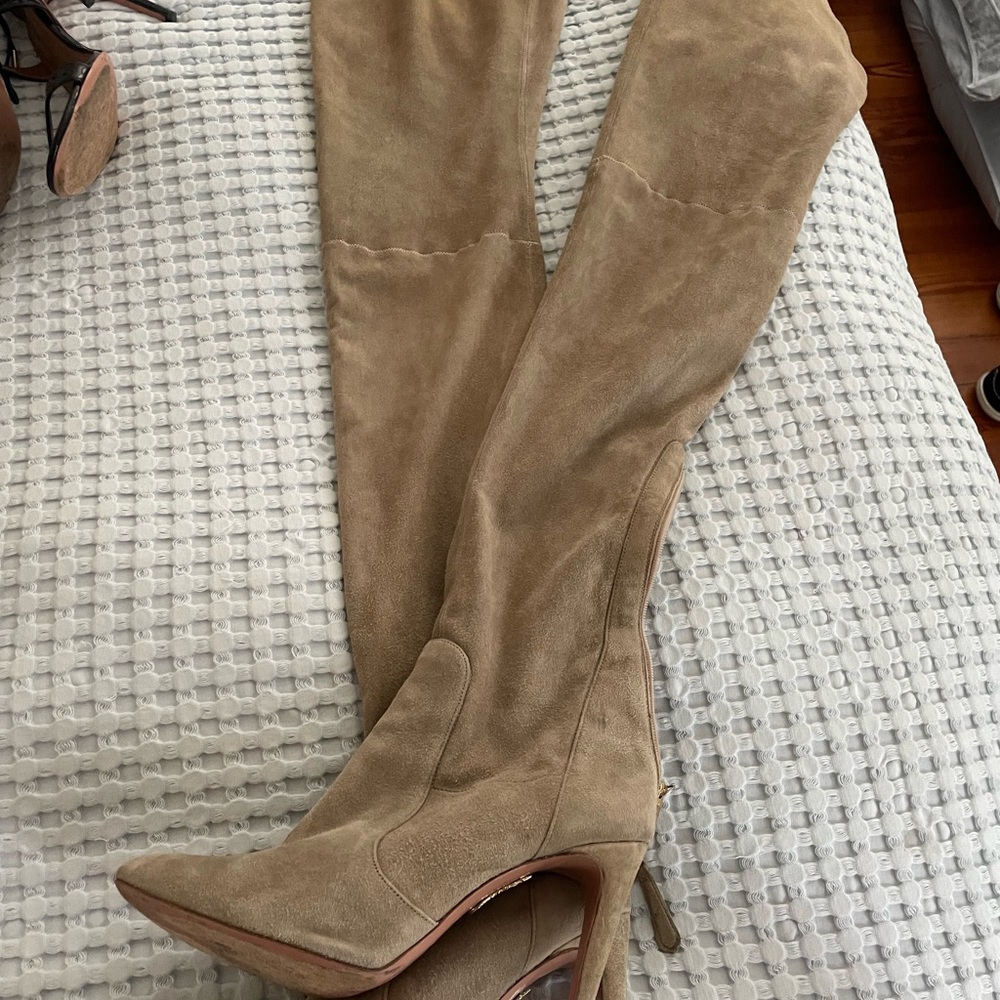 Aquazurra Thigh high boots size 40